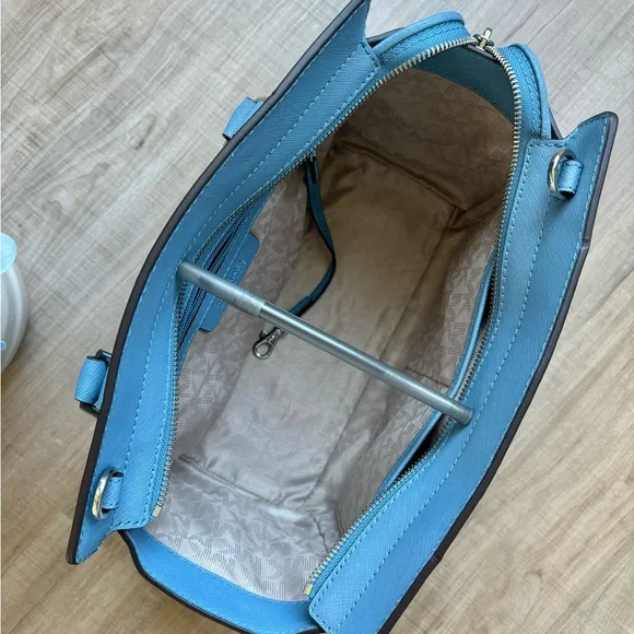 Michael Kors | Sky Selma MD TZ Satchel Saffiano Leather - Picture 5 of 9